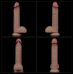Реалистичный фаллоимитатор, Dual Layered Silicone Dildo 23.5 cm (Ø 4.3 cm)